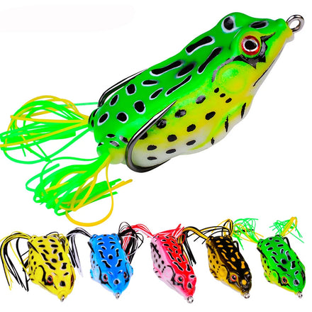 Factory Price 5g 9g 13g 17.5g Soft Fishing Frog Lure Snakehead Artificial Fishing Bait Lures