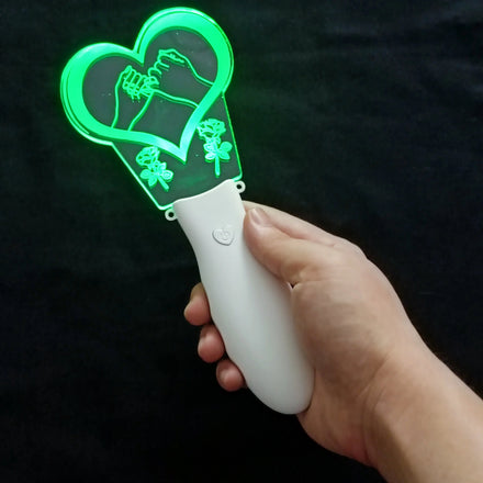 LED Acrylic Sticker RGB Lights Handheld Glow Light Portable Led Handy Lights