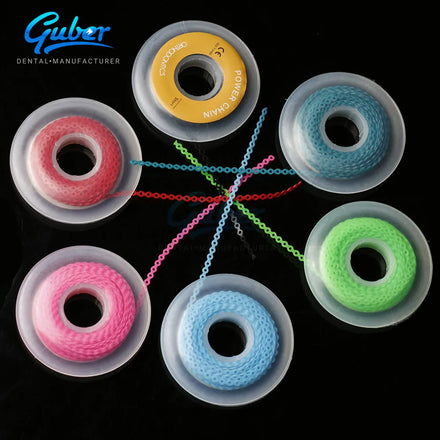 Colorful Elastic Orthodontic Power Chains for Dental Consumables Odontologia Oral Hygiene Multi-Purpose Orthodontic Elastic