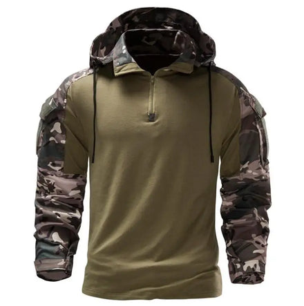 Wholesale Winter Outdoor Hunting Camouflage Windbreaker Hiking Men's Tactical Clothing Jacket With Hooded