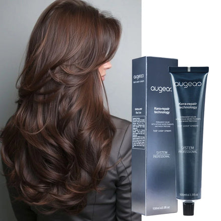 Hot Sale in Stock Permanent Professional Private Label Black Hair Color Cream for Professional Salon
