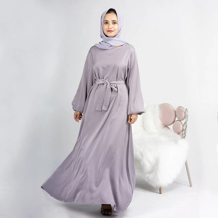 Loriya Fashion Muslim Islamic Clothing Modest Dresses Plain Abaya Modest Dress Abaya Women Muslim Dress EID Collections