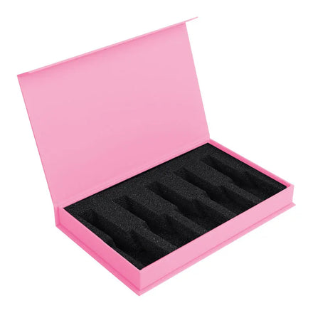 Custom Logo Cosmetic Gift Box Folding Flip Cover Cardboard Nail Oil Packaging Luxury 15ml Nail Polish Oil Paper Box