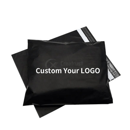 GDCX Custom Logo Mailers Small Printed Black Neutral Emerald Green Design Health Envelope Xl Poly Mailer Bag