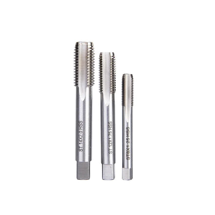 High-Speed 6542 ST12 HSS Steel Die Metric Screw Tap Machine with Combination Flute Tap for Thread Cutting Application