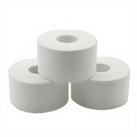3.8cm 13.7m Easy Tear Athletic Sports Tape for Ankle Wrist & Knee Latex-Free Adhesive Strong Support Training Tape Roll