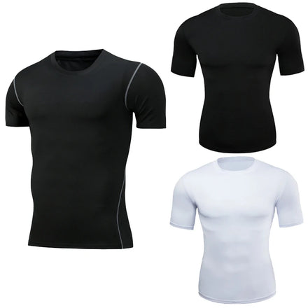 AI-MICH Customizable Summer Breathable Eco-Friendly Printed Mens Unisex Gym T-Shirt 100% Polyester Quick Dry O-Neck 180g