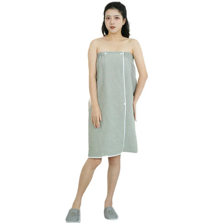 Waffle Bathrobe Woman Shower Female Soft Bath Towel for Adults for Home Textiles Bath and Sauna Towels Bathroom Quick Drying