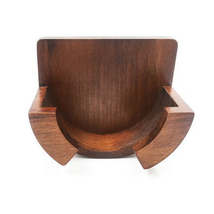 Coffee Accessories Wooden Coffee Portafilter Wall Rack Holder 51/53/58 mm for Household Commerce
