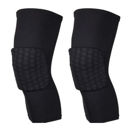 Sports Non-slip Basketball Breathable Compression Protector Gear Knee Sleeve Support Brace Leg Honeycomb Knee Pads