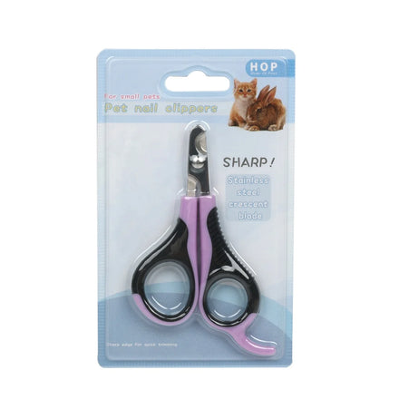 Factory Wholesale Blister Card Packaging Small Pet Nail Scissors Dog Nail Cutter Cat Nail Clippers