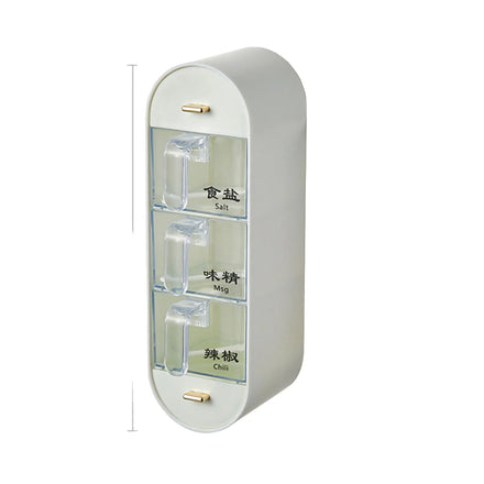 Wall-Mounted Plastic Seasoning Storage Box Kitchen Herb & Spice Tools for Organizing Your Spices