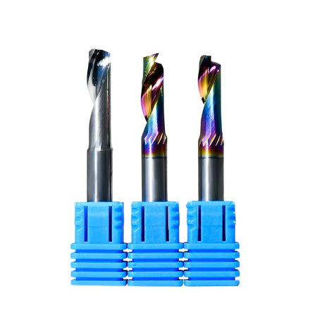 Carbide Single Flute End Mill - Aluminum Copper ACP Cutting Milling Cutter for Soft Metal Processing