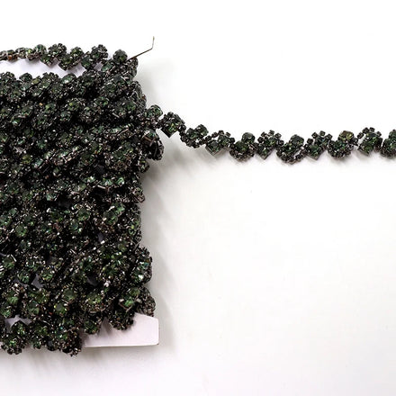 F009 Wholesale Rhinestone Chain up for Women Rhinestone Chain Belt Good Quality Rhinestone 6mm Chain