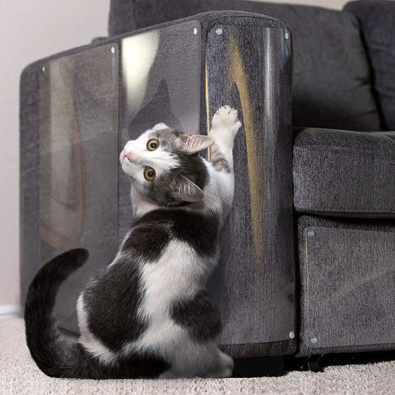 Furniture Sofa Transparent Protective Film Pet Cat Scratch-proof Stickers Deterrent Sheet Double-sided Tape