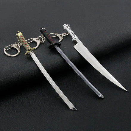 12cm Anime Keychain Model Sword Keychain Thousand Year Blood Keyrring Gift