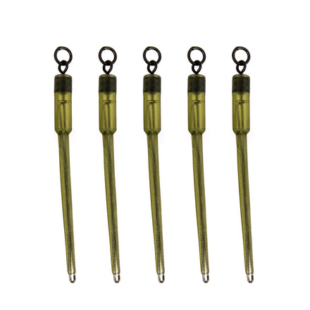 Carp Fishing Tackle Plastic PVA Solid Bag Stems Connector Swivels Narrow Water Soluble Mesh for Lake Fishing Refill