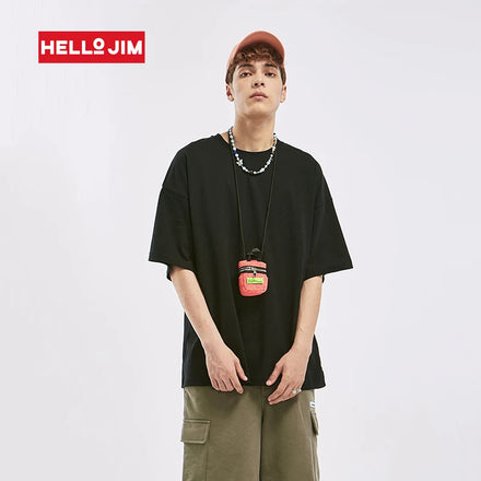 Custom 280g 100% Cotton Heavweight Tshirt Oversize Drop Shoulder Heavy Weight Oversized Tshirts