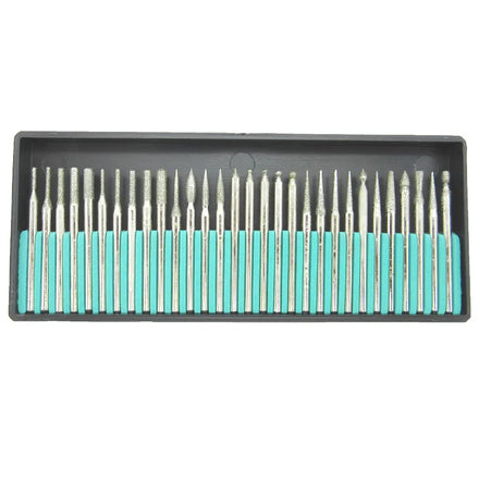 PEX Diamond Burr Nail Emery Drill Bits Tools Set Diamond Podiatry Rotary Tool Accessory Kits Nail Drill Bits