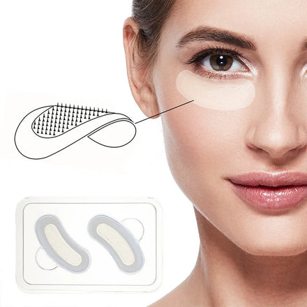Micro Eye Patch Hyaluronic Acid Anti Wrinkles Fine Lines Puffy Eyes Forehead Lines Microneedle Eye Patches
