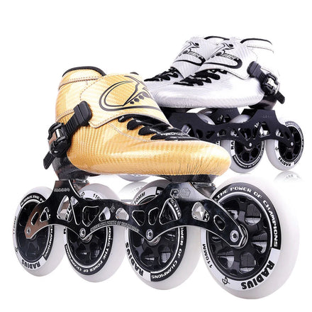Professional 90mm 100mm 110mm Adult Speed Inline Skates SHR 85A PU Wheels Carbon Fiber PAPASION TXS-01 Women Men Skate Shoes