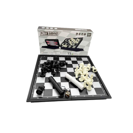 Popular Board Game Print 3in1 Checker Table Board Game Educational Custom