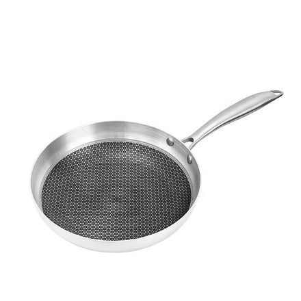 Tianxing Wholesale Energy-saving Cookware Tri-ply Stainless Steel Non Stick Cooking Pan Set Honeycomb Nonstick Frying Pans