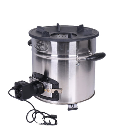 Most Welcome Portable Fan Stove F-18 Camping Cooking Indoor Outdoor Pellet Fuel