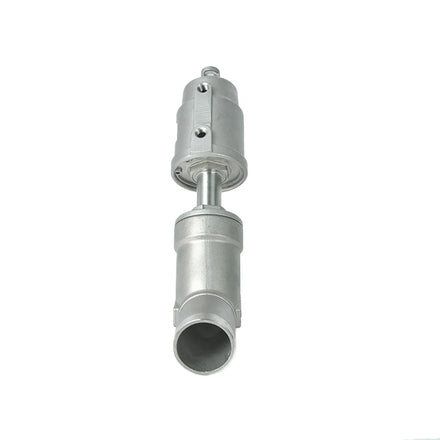 1/2'' to 2'' Double Acting Spring Safety Angle Seat Valve High Stainless Steel Pneumatic Weld Connect for Water