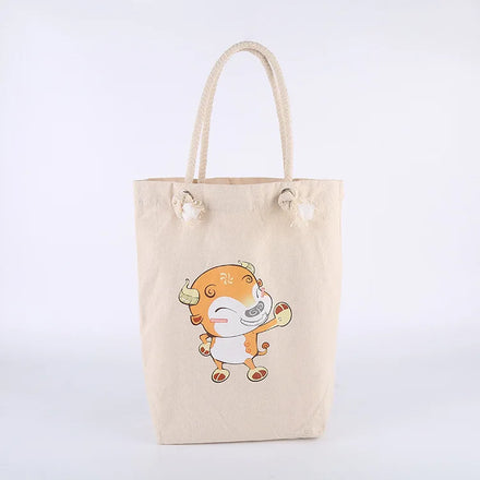 Unique Style Cosmetic Bag Cotton OEM Customized Christmas Cotton Bag Top Quality Cotton Canvas Cosmetic Bag