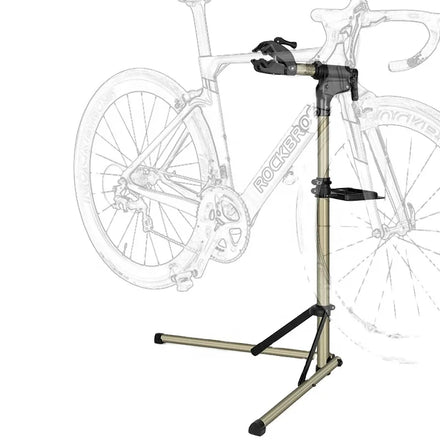 ROCKBROS Bike Repair Stand MTB Road Bicycle Maintenance Rack With Tool Tray Adjustable Foldable Storage Display Bike Work Stand