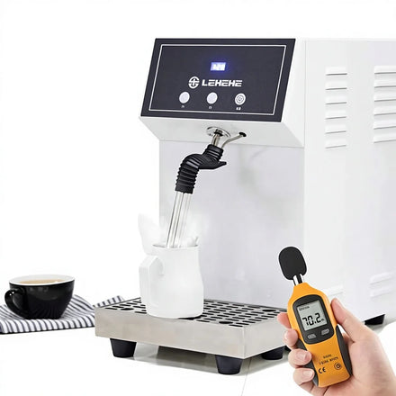 LEHEHE DZ22-5D Eco-Friendly Stocked Stainless Steel Electric Milk Frother 5L Boiler 2250W 1.5bar Pressure Steam Milk Tea