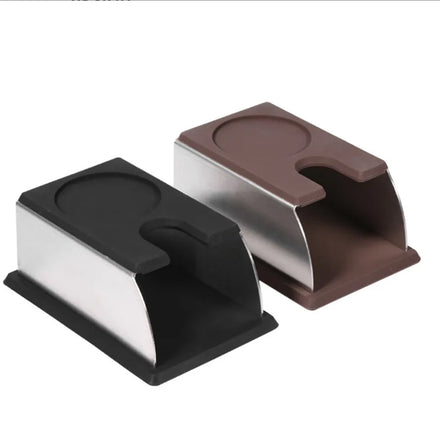 Handheld Coffee Tools Espresso Accessories Stainless Steel Silicone Coffee Tamper Stand Tamper Holder Portafilter Press Base
