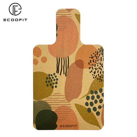 Ecoofit Custom Digital Art Print Logo Eco Friendly Vegan Rubber Anti-Slip Sweat Absorbent Reformer Pilates Mat Plastic Free