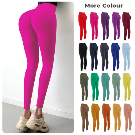 Hot Selling Women Push up Sports Wear Gym Hip Lifting High Waist Seamless Yoga Leggings