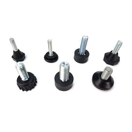 Furniture Leveling Feet M6 M8 Rubber Machine Adjustable Leveling Foot