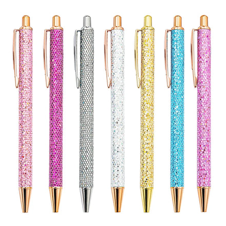 JH New Design Wholesale Metal Ballpoint PU Leather Cover Click Action Pens