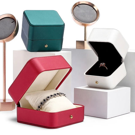 Digu Jewelry Box Packaging Customized logo Bracelet Pendant Ring Necklace Storage Gift Jewelry Box Fashion Jewelry Sets Box