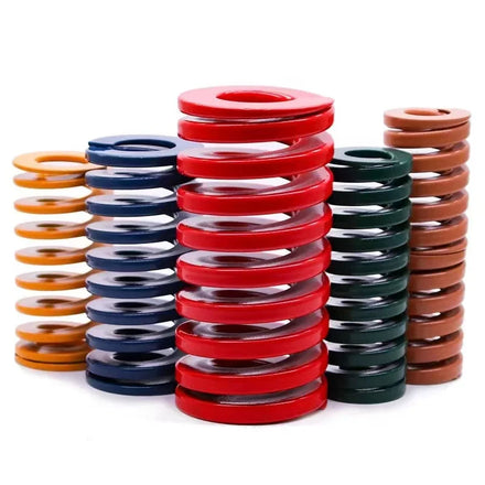 ISO 10243 European Standard 55CrSi Alloy Steel Rectangular Die Spring Industrial Coil Style