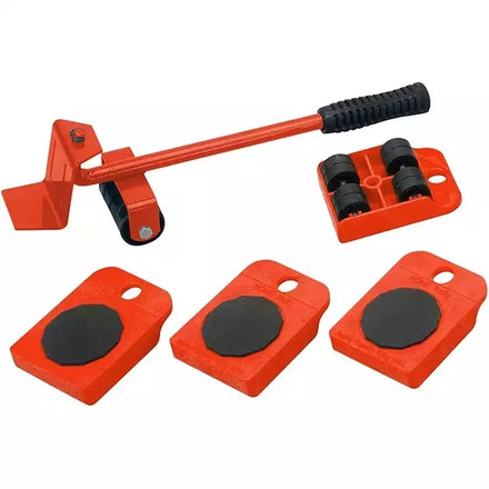 2022 Hot Sale 5pcs Furniture Moving Roller Mover Lifter Tool Household Sundries for Easy Furniture Movement