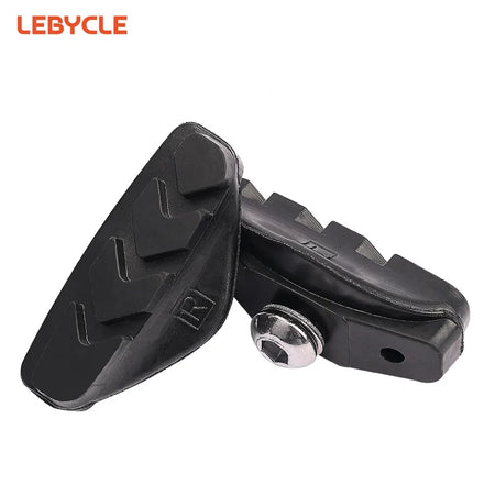 LEBYCLE Rubber Bicycle C Brake Pads 50mm Bike C-Brake Shoe for Aluminum Alloy Rim Caliper Brake Spare Parts