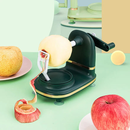 Apple Peeler Machine Corer Pear Peeler With Suction Apple Slicer and Corer Stainless Steel Blades Apple Cutter