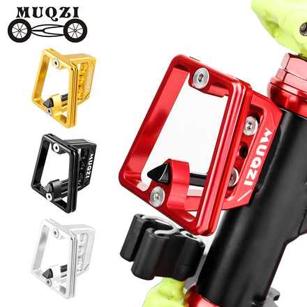 MUQZI Folding Bicycle Front Rack Bag Pig Nose Bracket Split 3 Holes Backpack Holder Bike Accessories