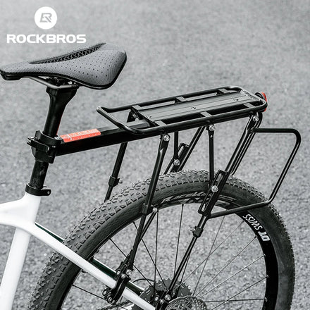ROCKBROS Rear Rack for Bike Bicycle Cargo Rear Carrier Adjustable Bicycle Rack