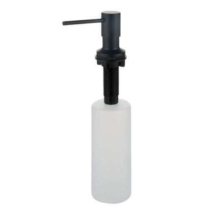 Brass Finished Metal Modern Kitchen Dish Soap Dispenser Built Counter Top 2306R Deck Mounted Square Pump