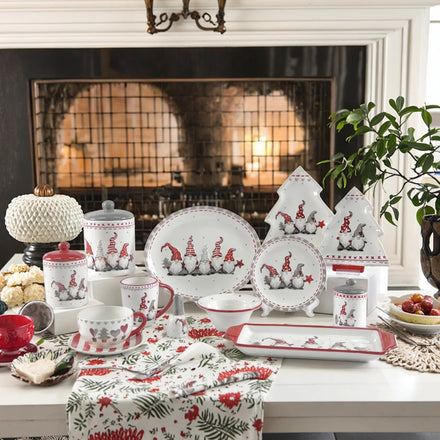 Custom Disposable Pottery Ceramic Dessert Plate with Bow for Parties Weddings Hotels