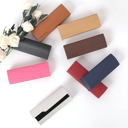 Luxury Portable Fashion Metal Eyeglasses Case Premium Packaging Custom Logo Glasses Packing Sunglasses Box