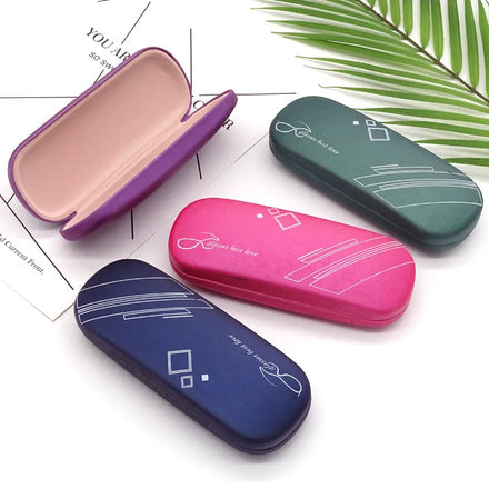 2026 New Many Colors Glasses Case With Custom Logo Eyeglasses Cases Sunglasses Packaging Box Optical Glasses Hard Case