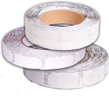 Fast Tear Acrylic Cloth Bowling Tape 1 Inch X 2.36 Inch Single Sided Waterproof Pressure Sensitive Masking Black White Skin