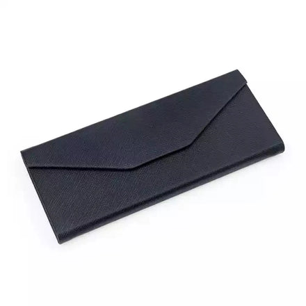 2026 Custom Logo Popular Black Foldable Glasses Box Sunglasses Packing Eyeglasses Case Triangle Glasses Case Sunglasses
